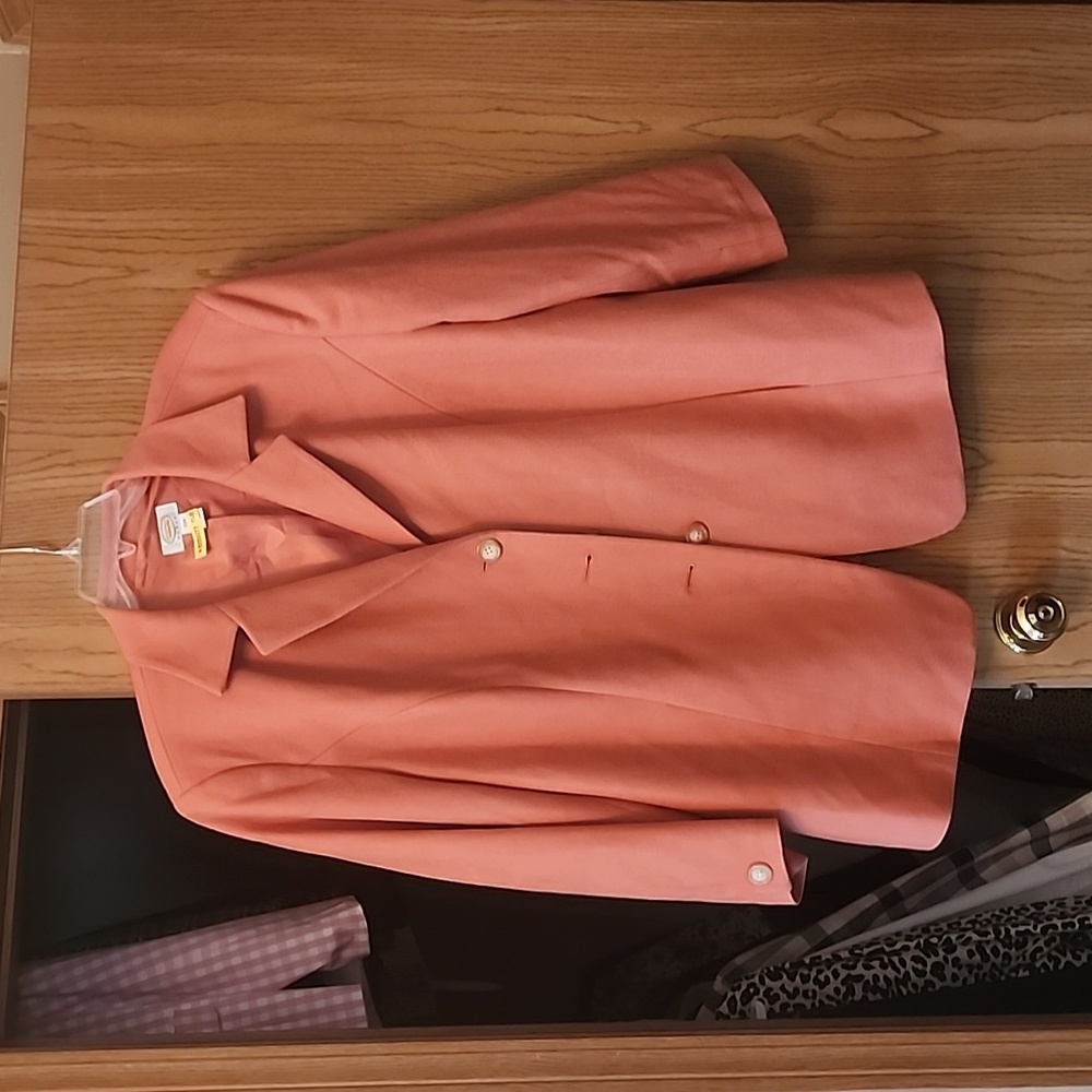 Talbots Coral Blazer
